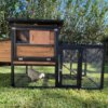 Bungalow Chicken Coop with Chicken