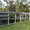 Grey Castle Chicken Coop and Run