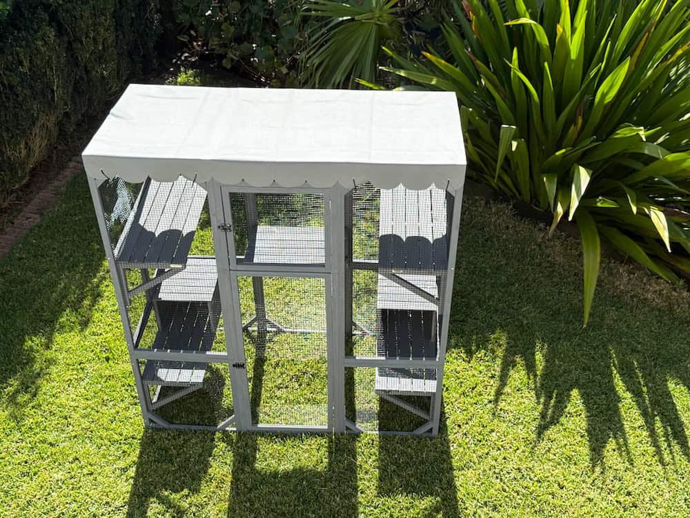Condo Cat Enclosure - Shade covering